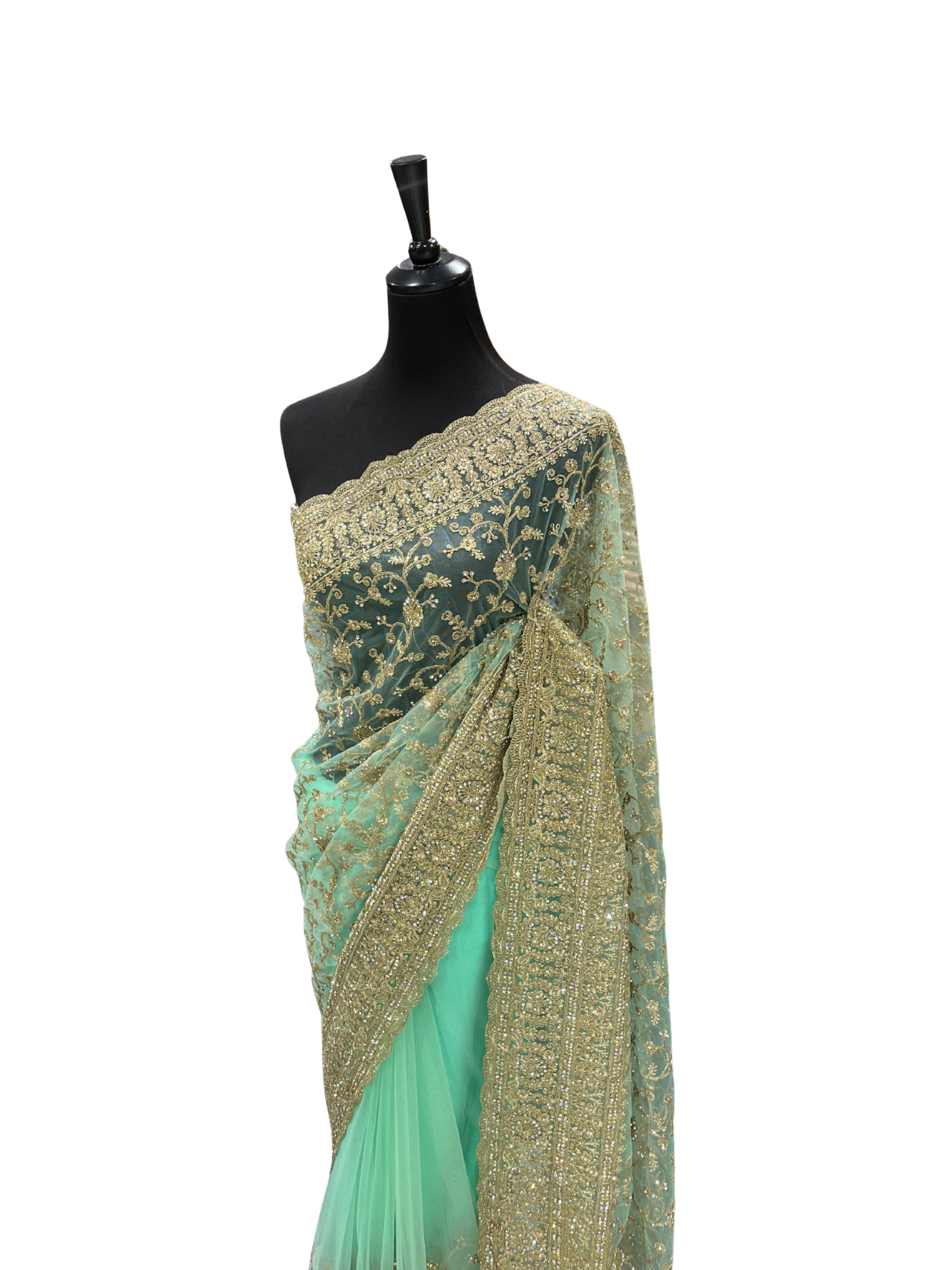 Loja Designer Net Saree - Vanavil