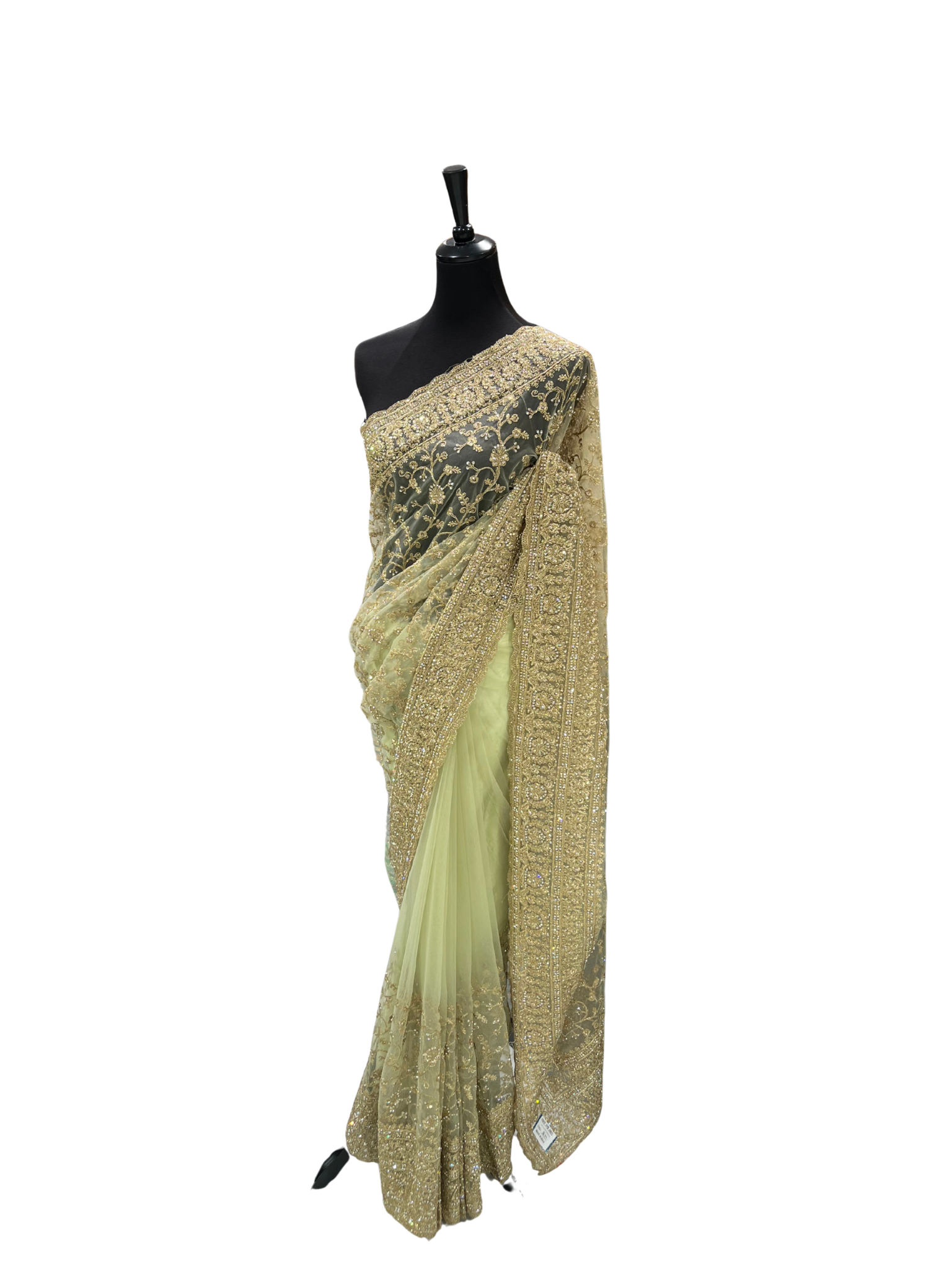 Loja Designer Net Saree - Vanavil