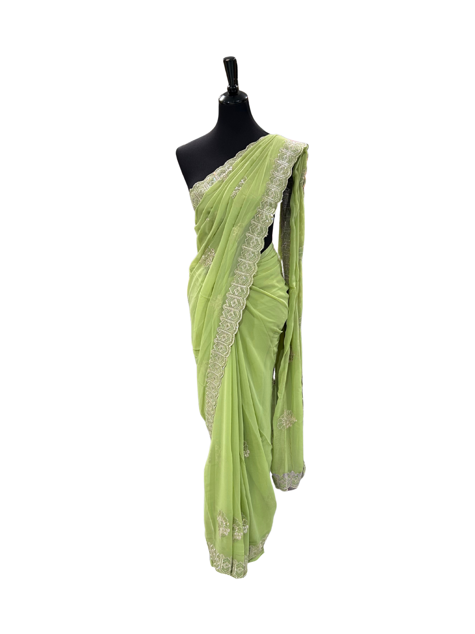 Anaya Gorgette Saree - Vanavil