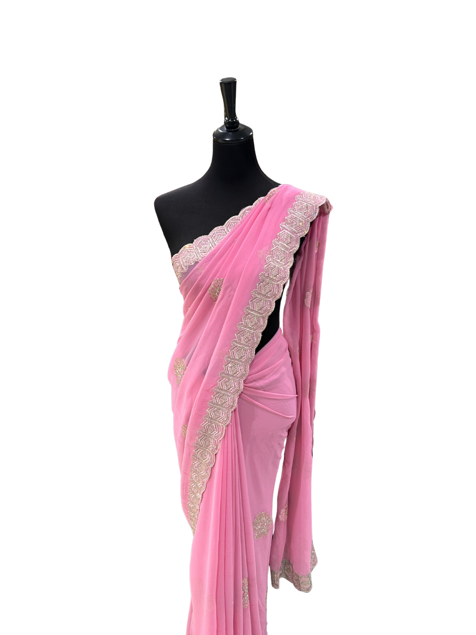 Anaya Gorgette Saree - Vanavil