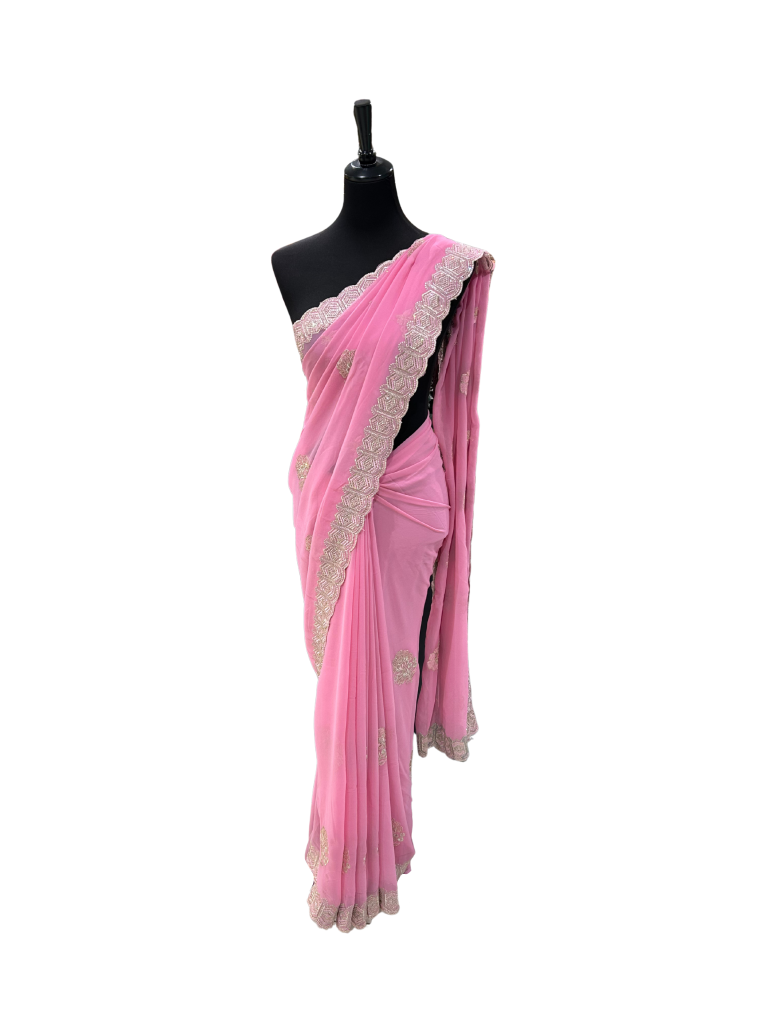 Anaya Gorgette Saree - Vanavil