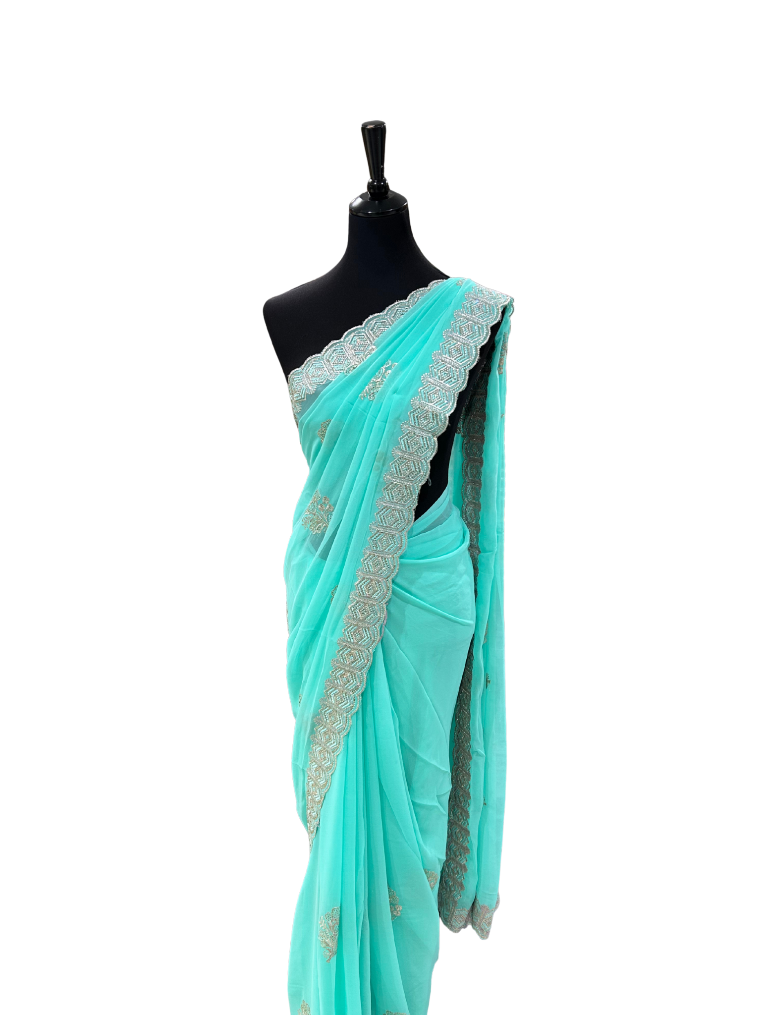 Anaya Gorgette Saree - Vanavil