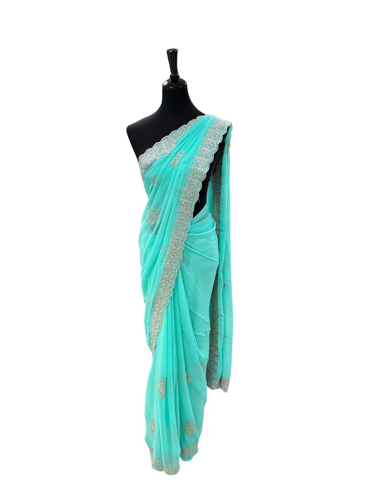 Anaya Gorgette Saree - Vanavil