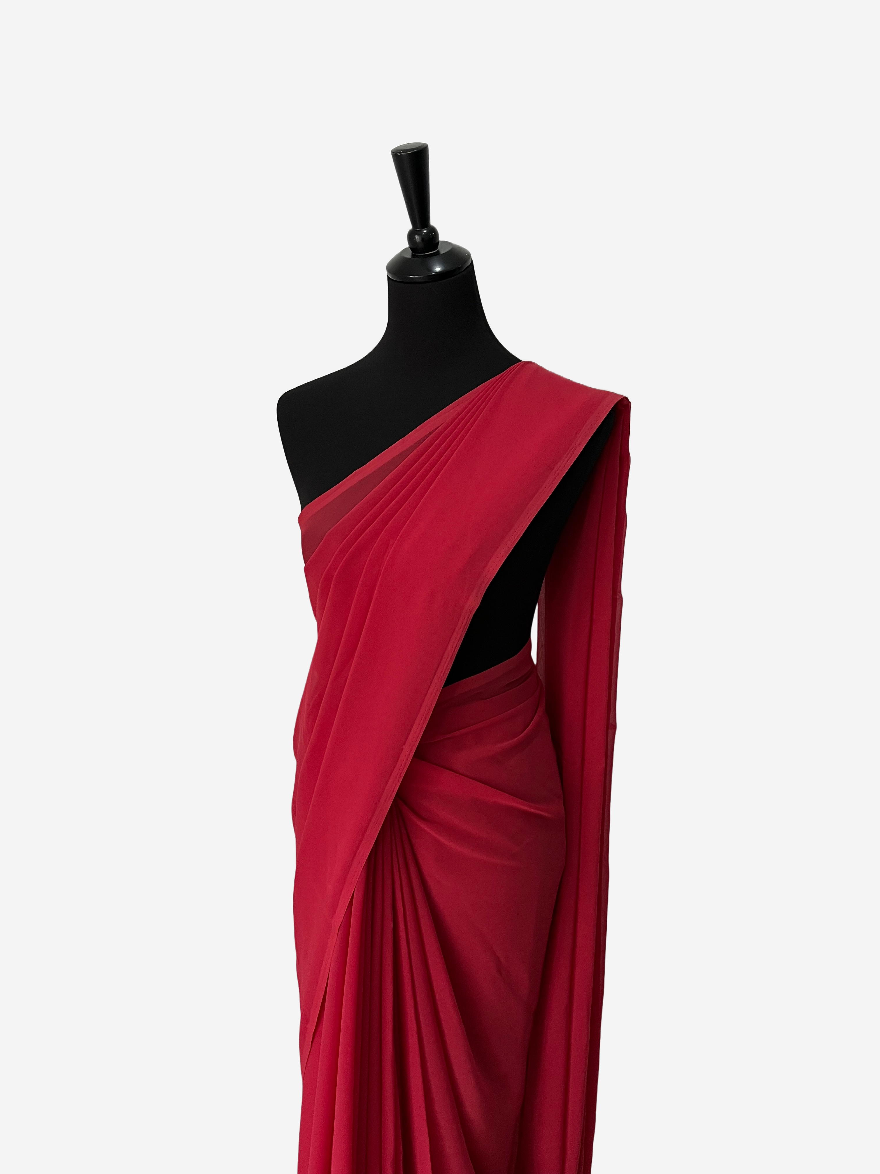 Georgette Saree - Vanavil Textile