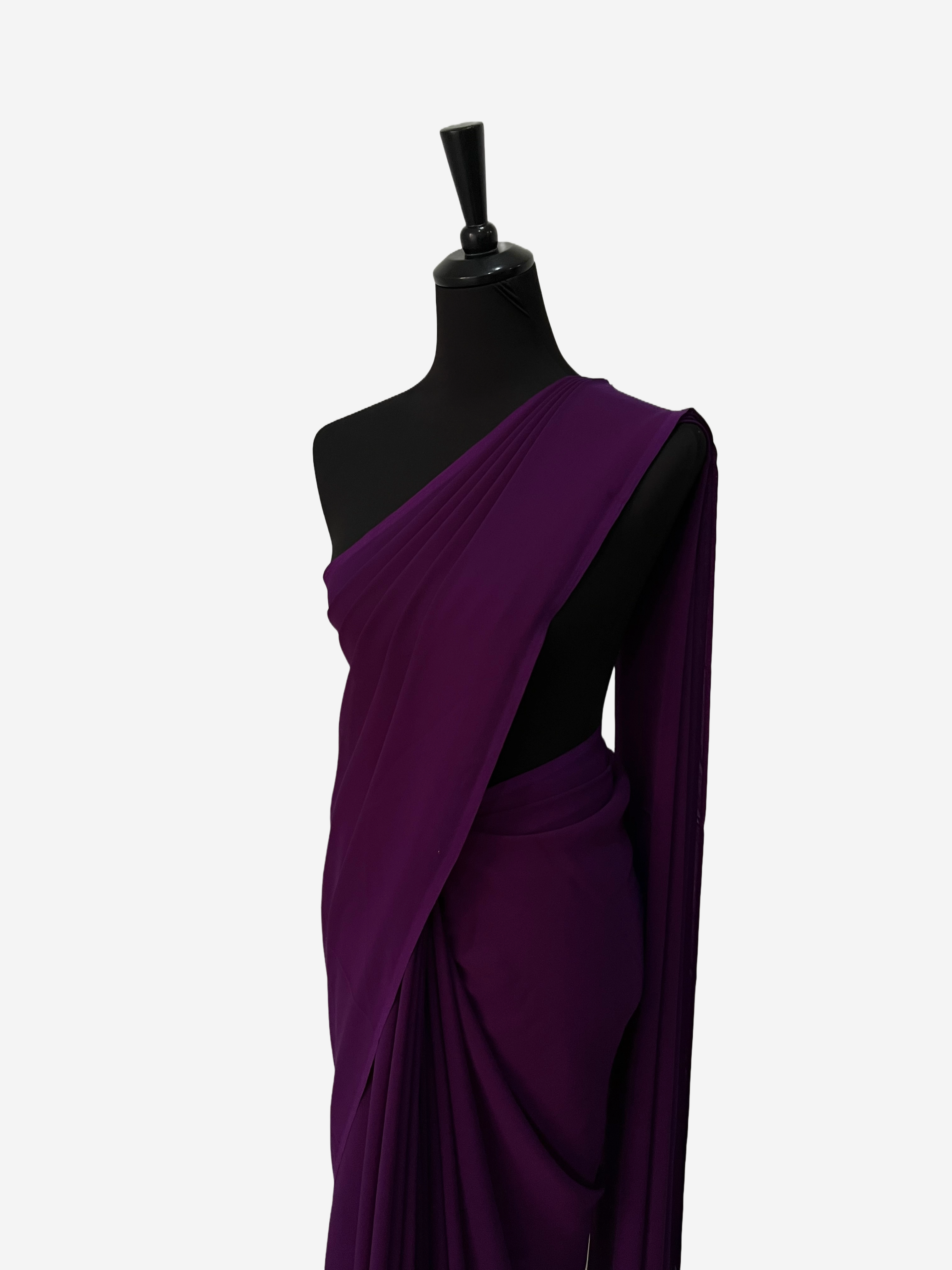 Georgette Saree - Vanavil Textile