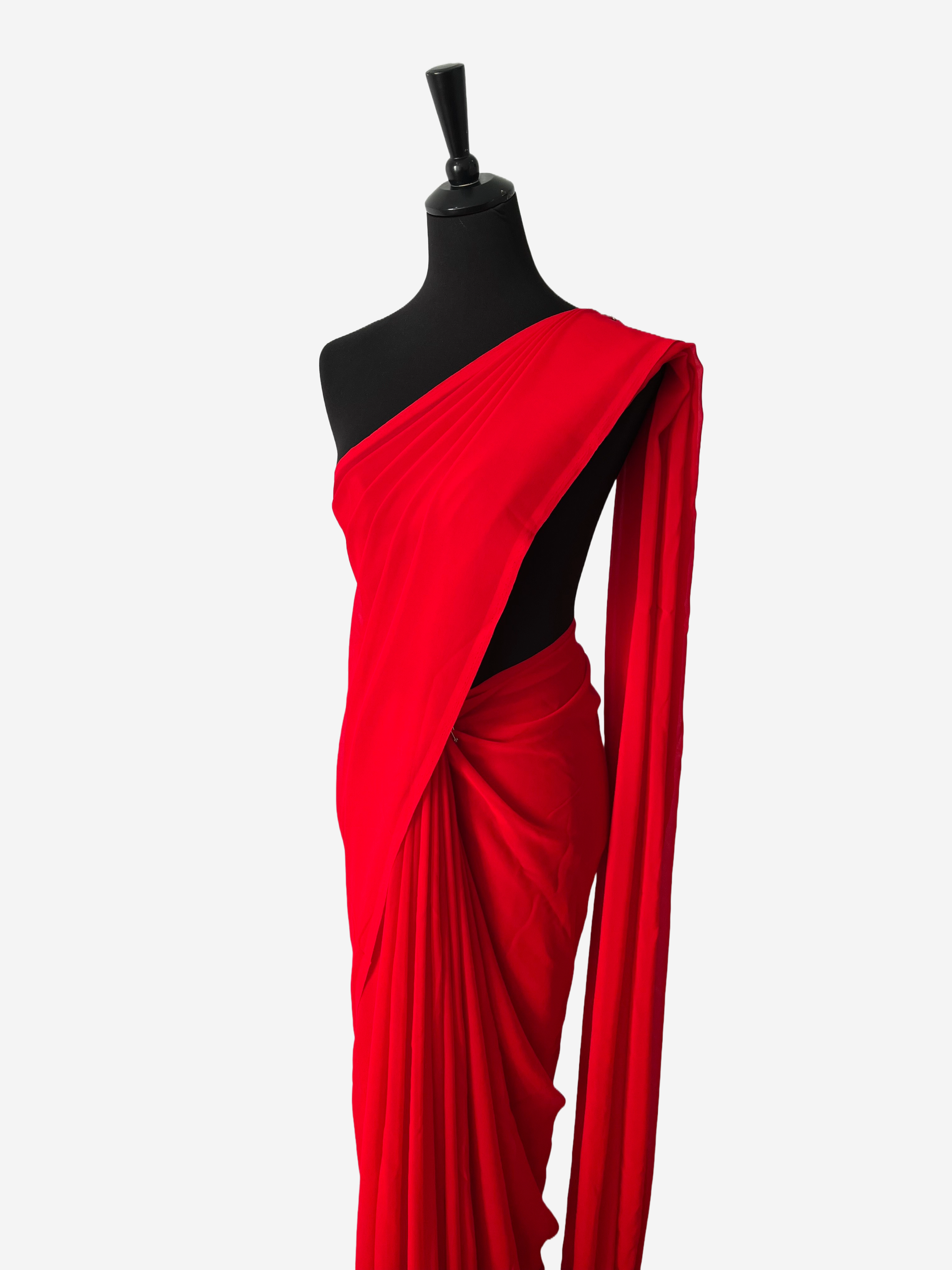 Georgette Saree - Vanavil Textile