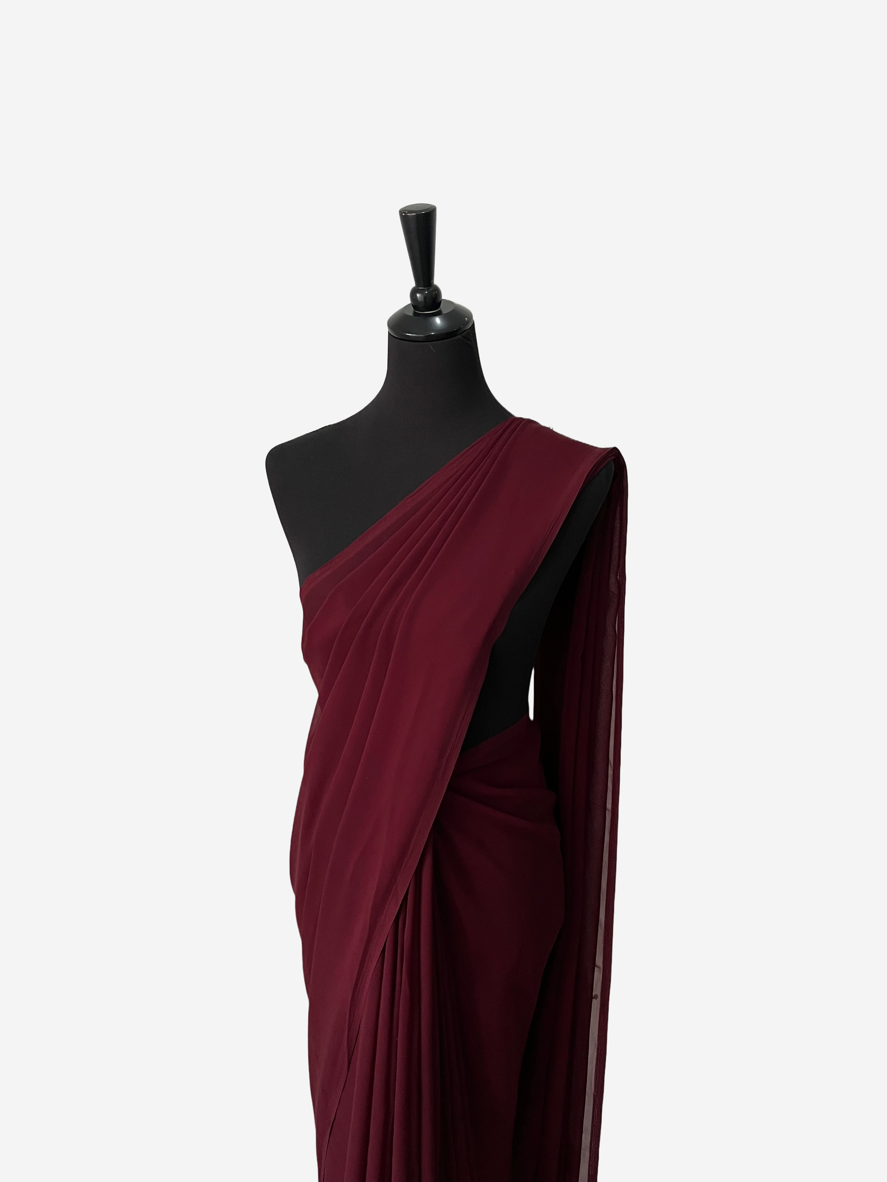 Georgette Saree - Vanavil Textile