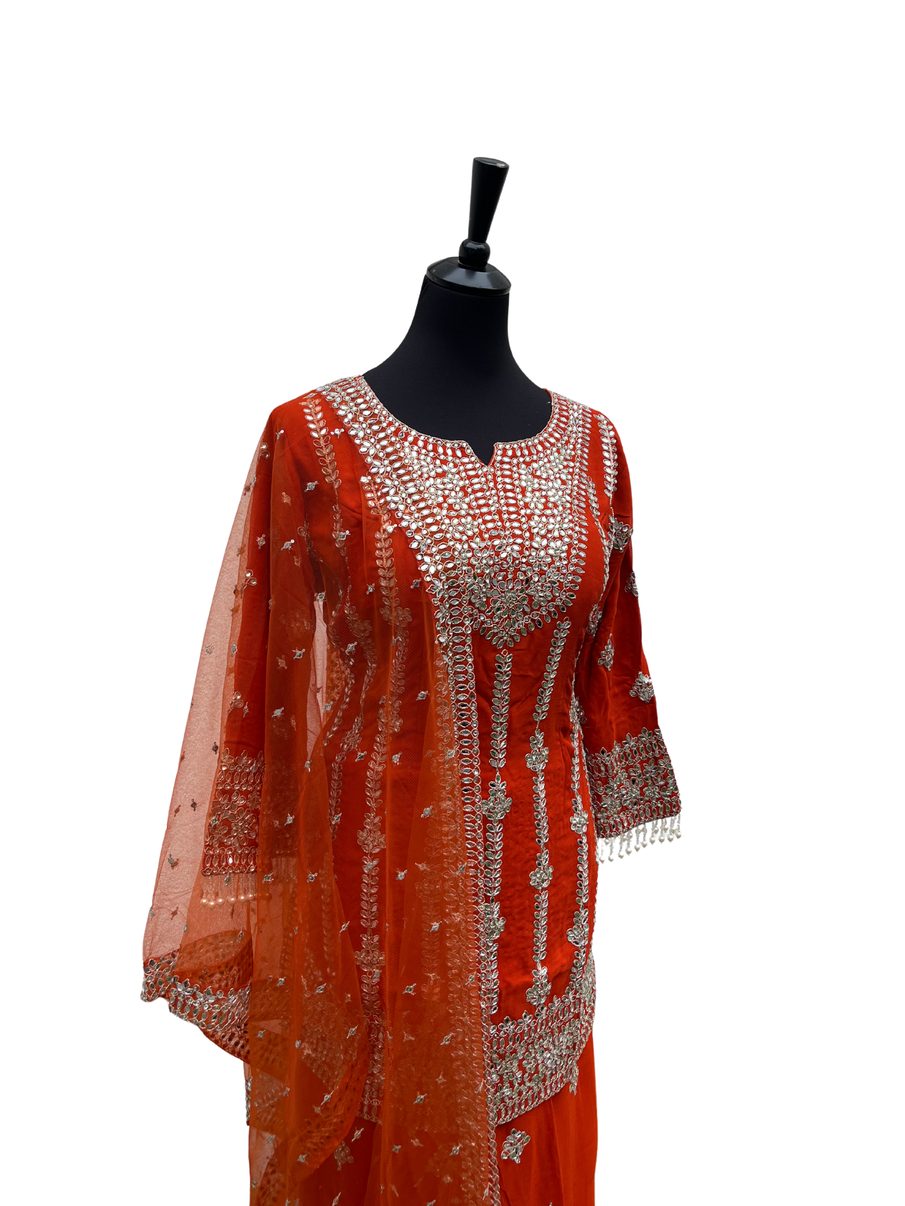 JEEVA SHARARA - VANAVIL TEXTILE