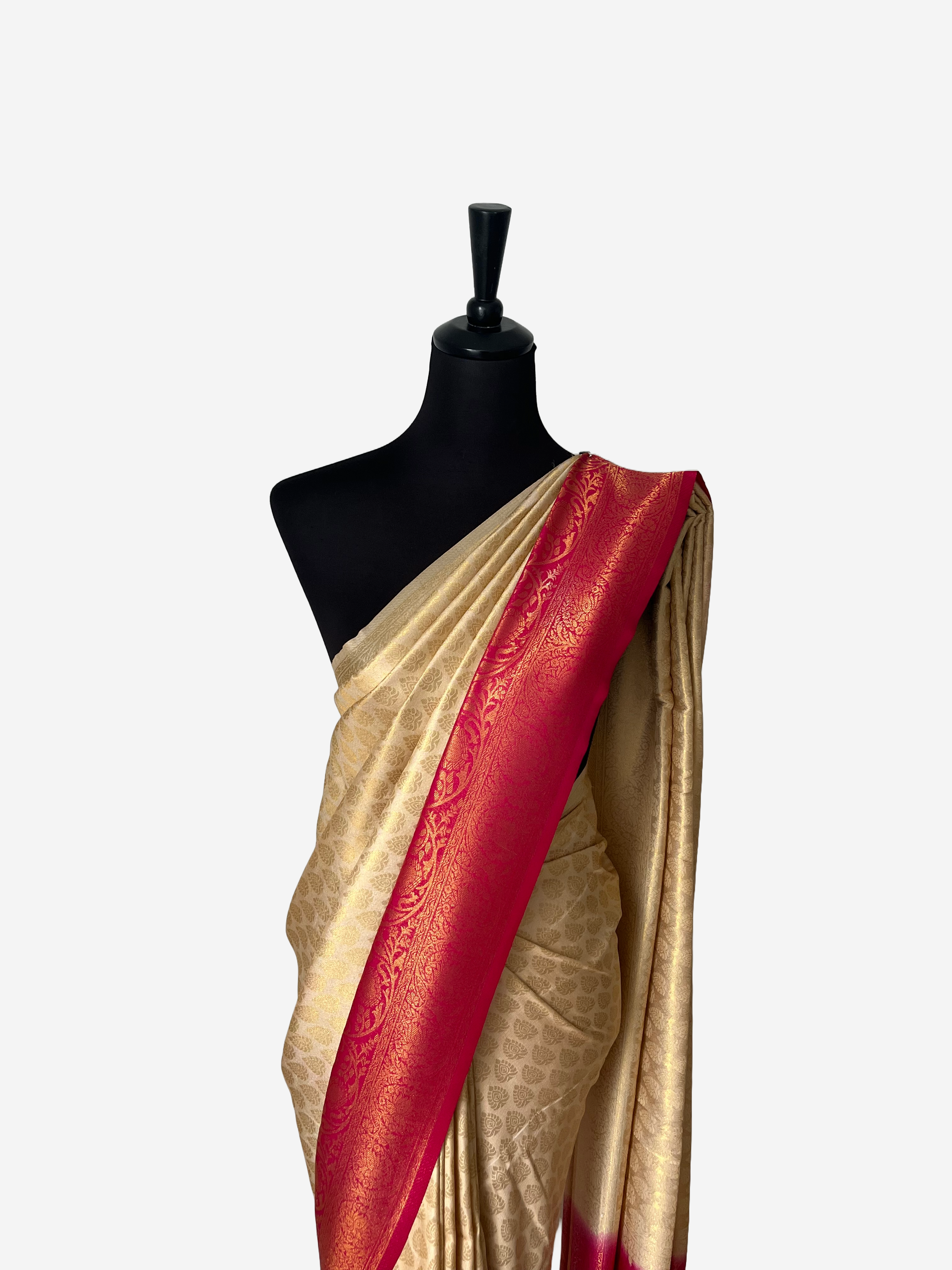 Kubera pattu Dual colour - Vanavil Textile