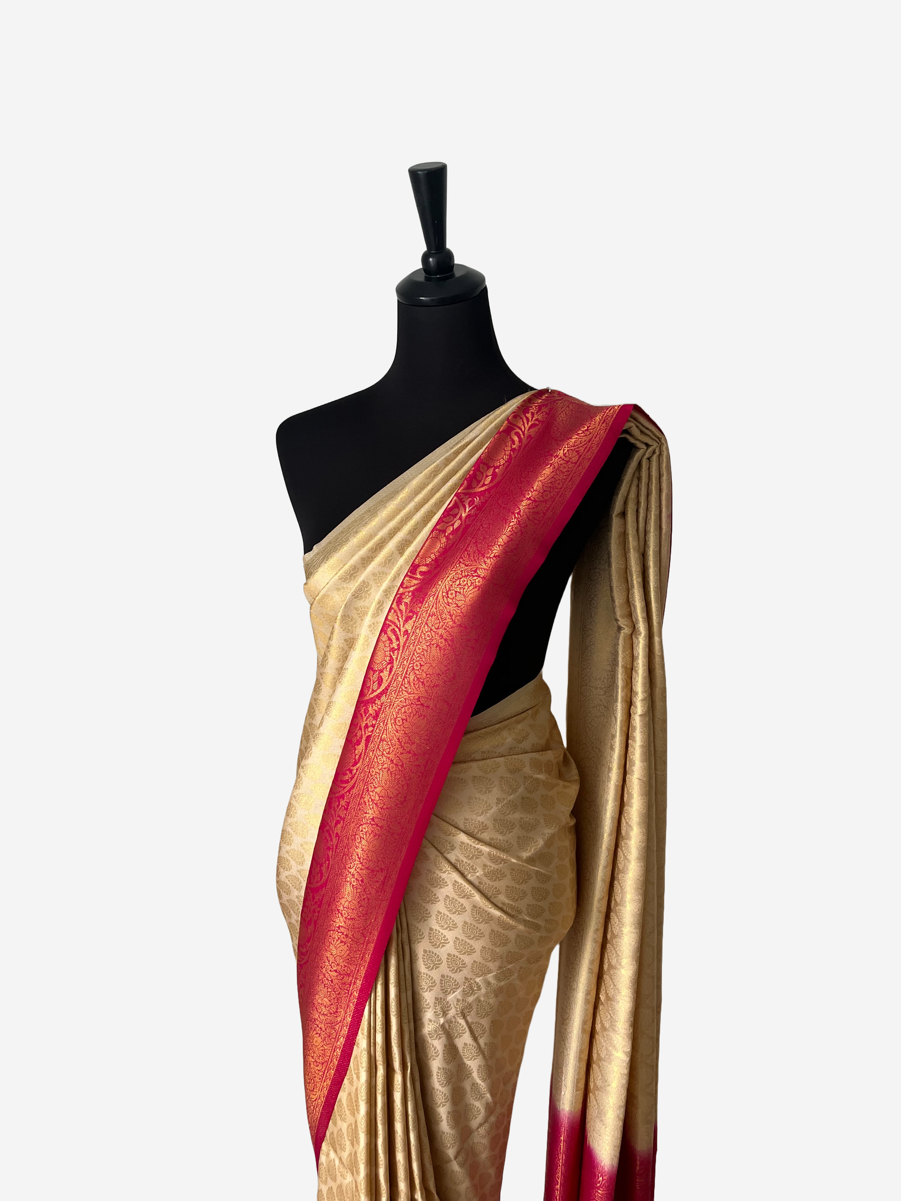 Kubera pattu Dual colour - Vanavil Textile