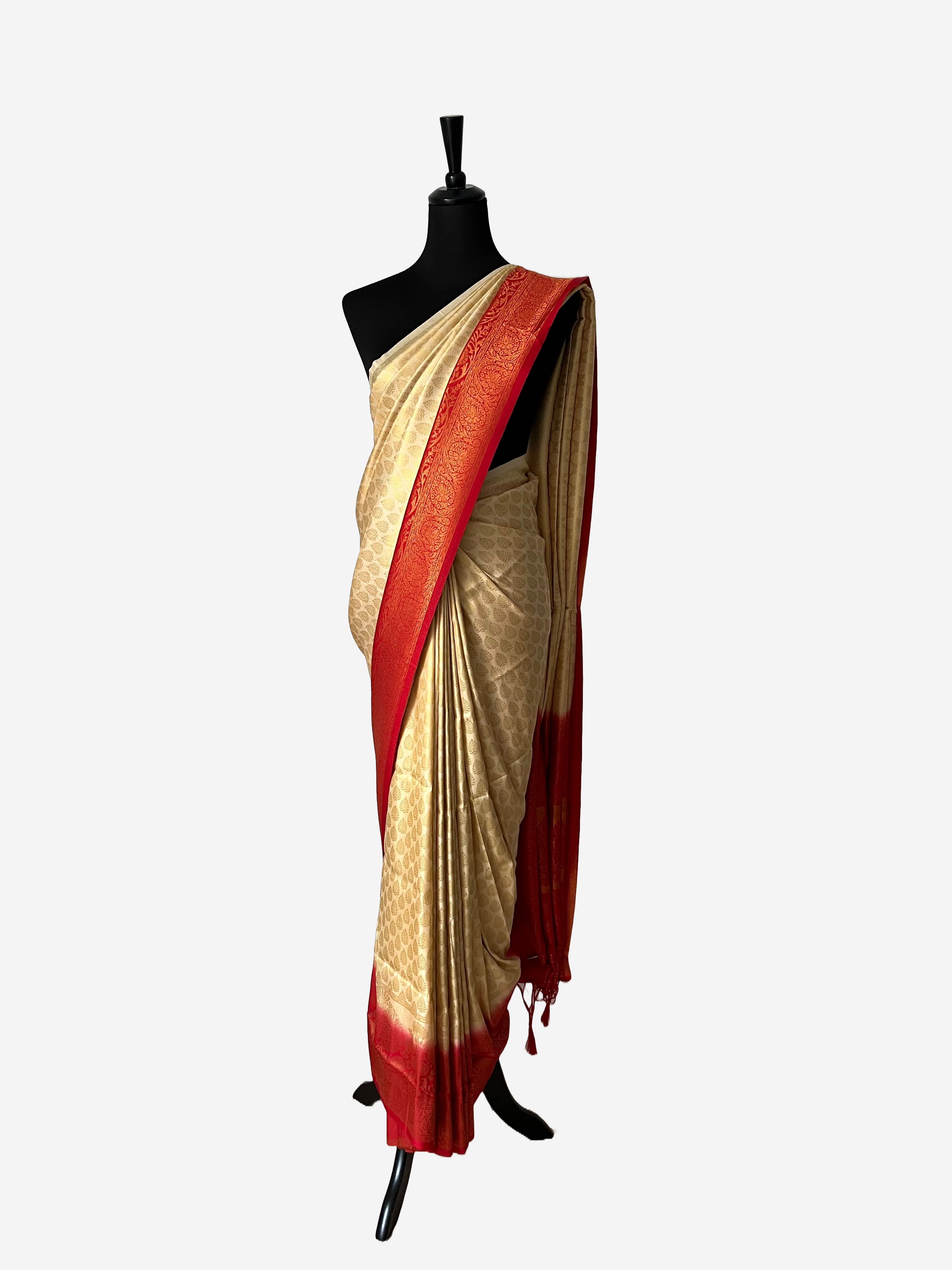 Kubera pattu Dual colour - Vanavil Textile