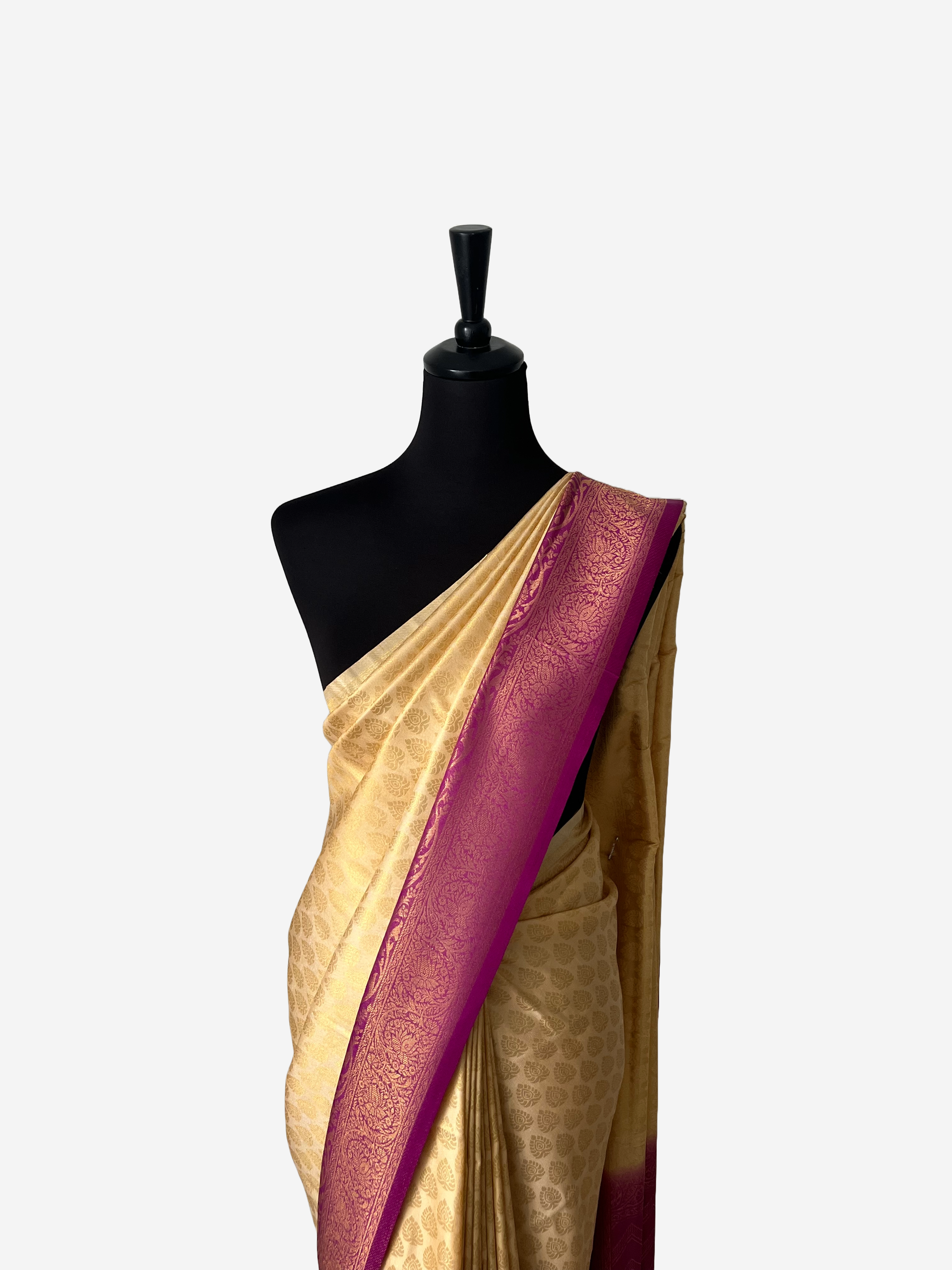 Kubera pattu Dual colour - Vanavil Textile