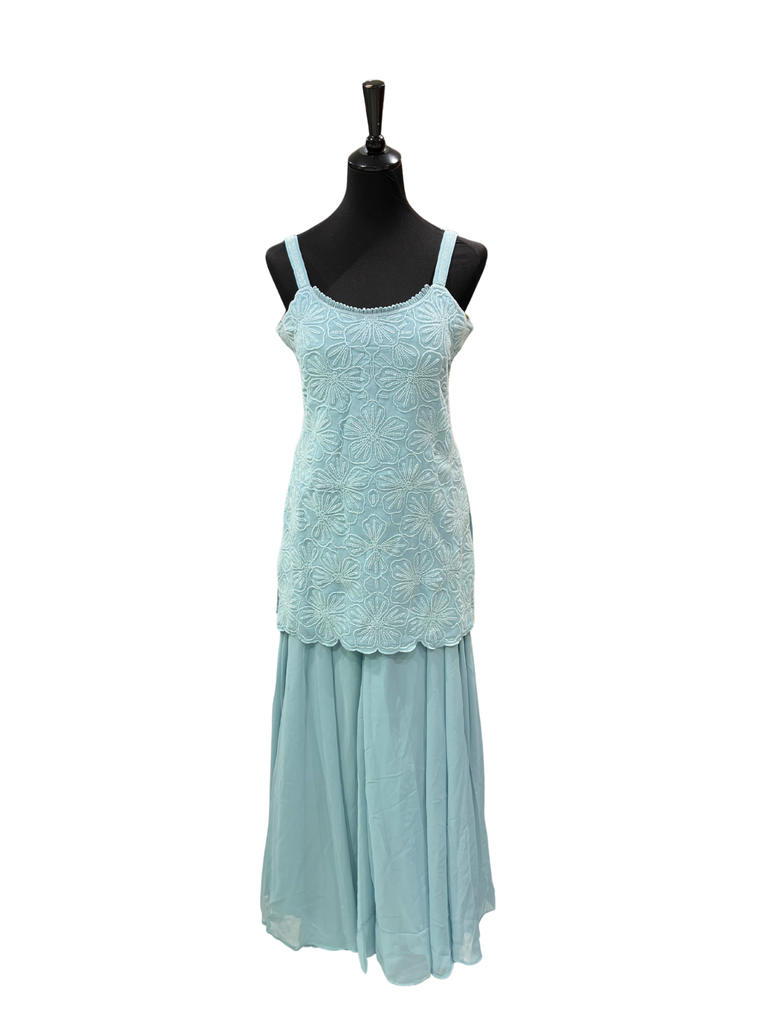 PASTEL FLOWER SHARARA - VANAVIL