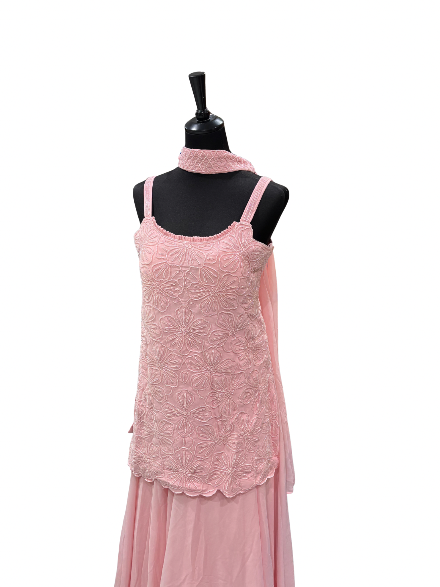 PASTEL FLOWER SHARARA - VANAVIL