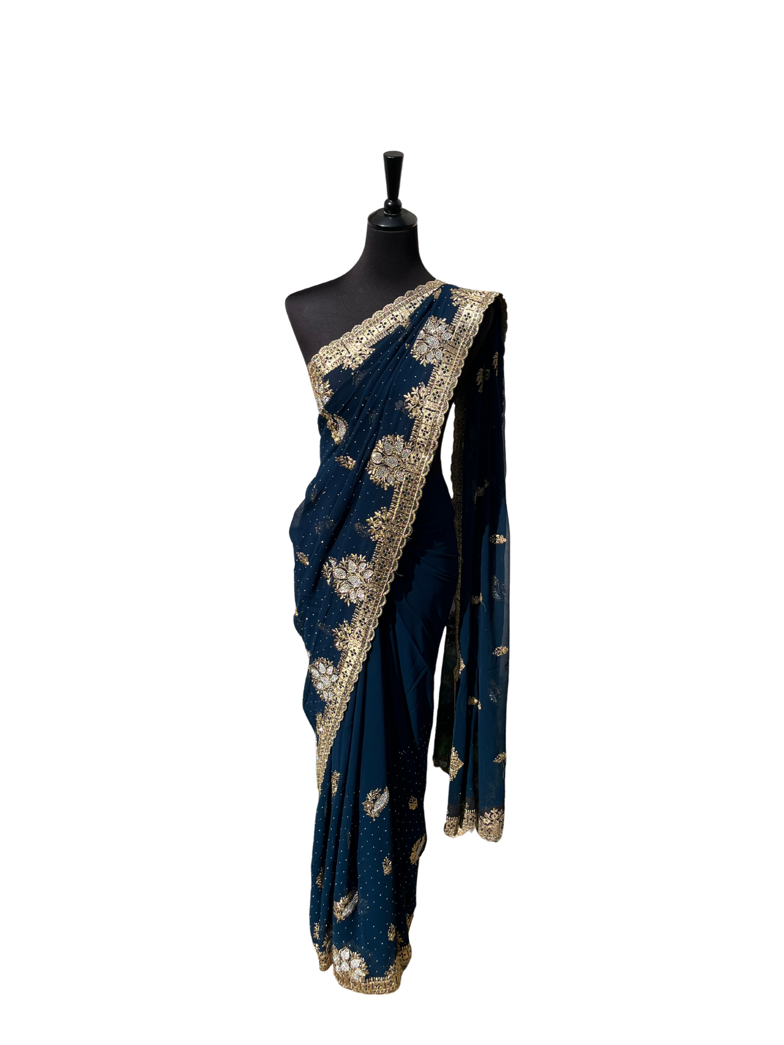 Sajna Designer Saree - Vanavil Textile