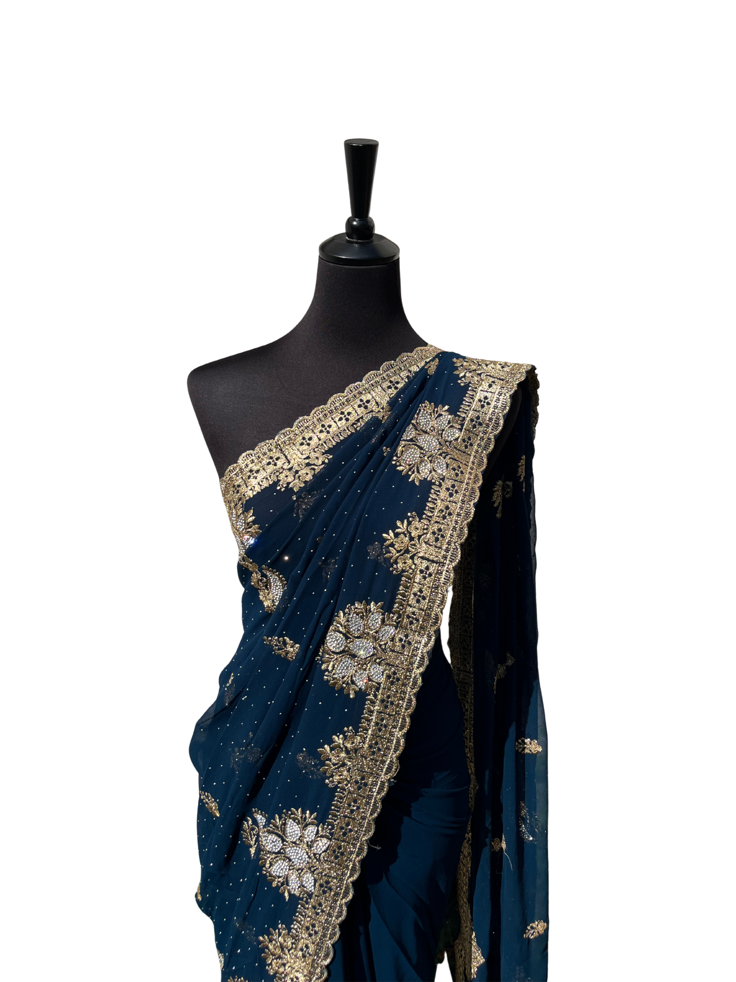 Sajna Designer Saree - Vanavil Textile