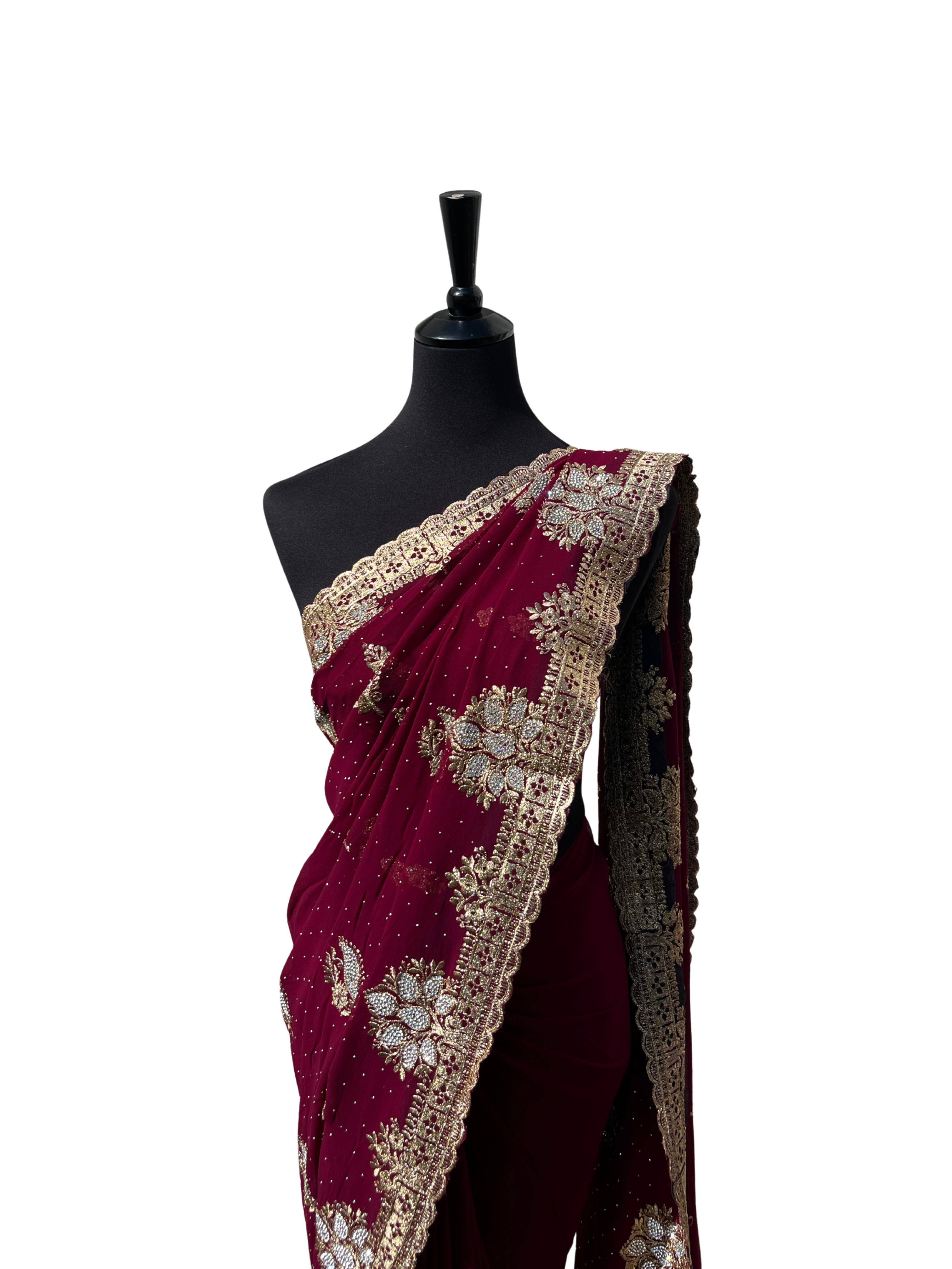 Sajna Designer Saree - Vanavil Textile