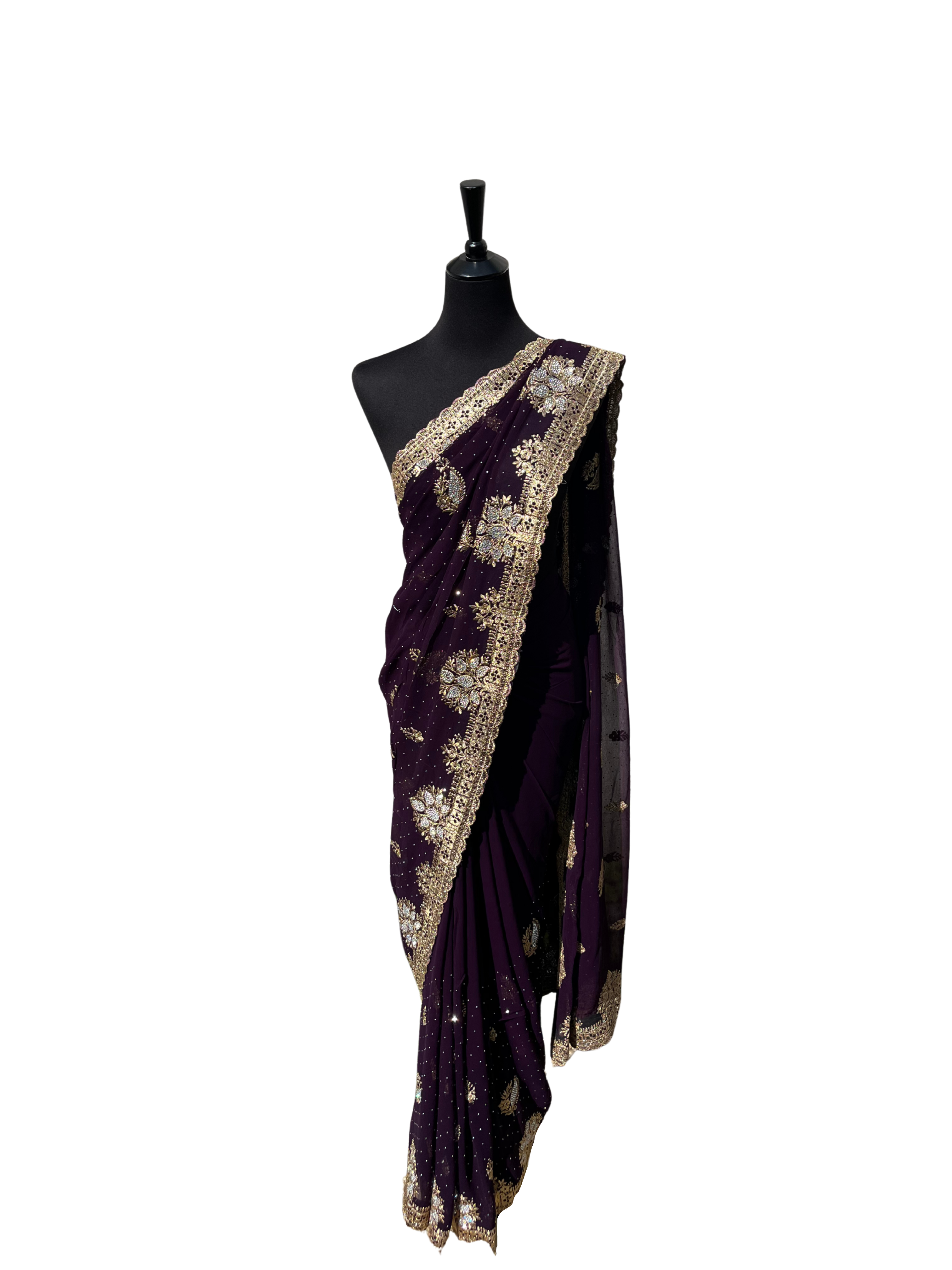 Sajna Designer Saree - Vanavil Textile