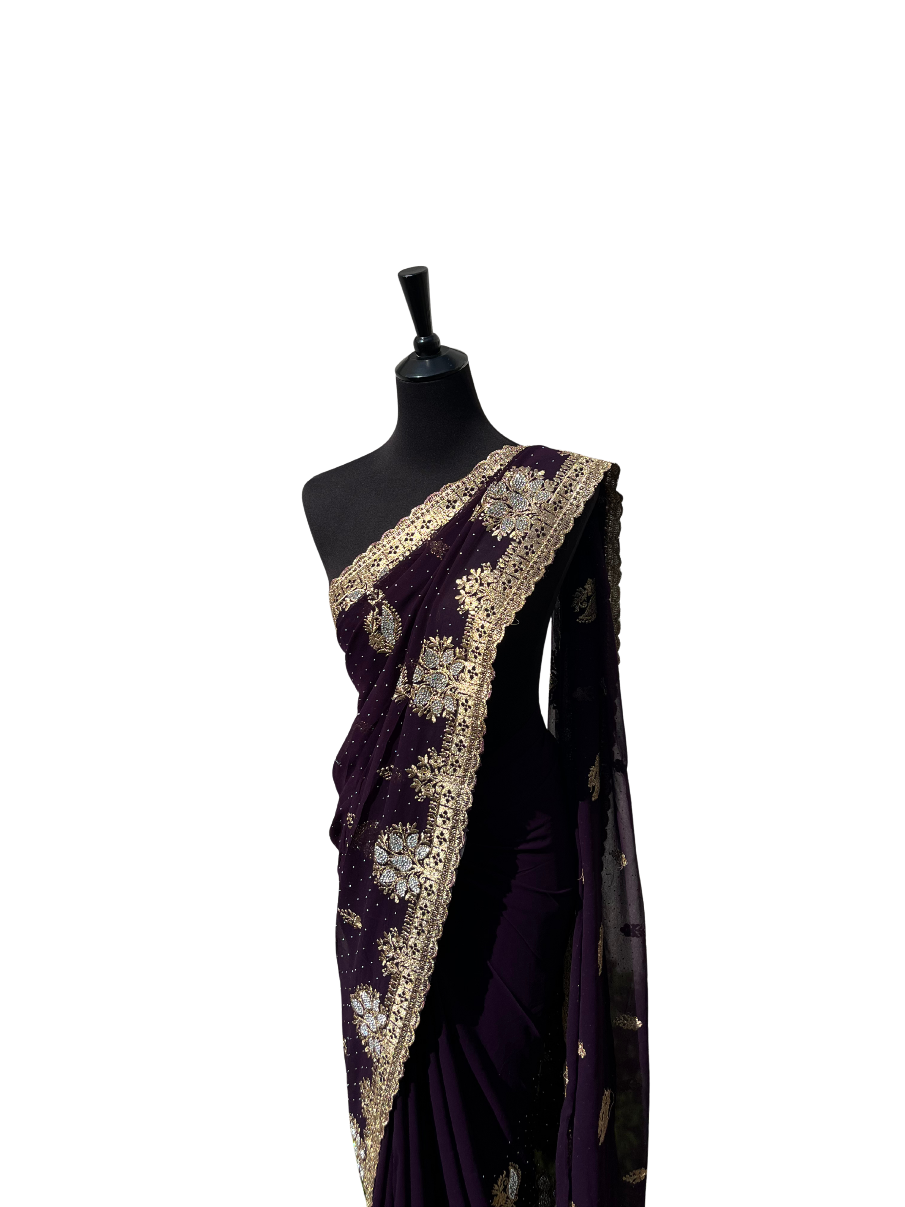 Sajna Designer Saree - Vanavil Textile