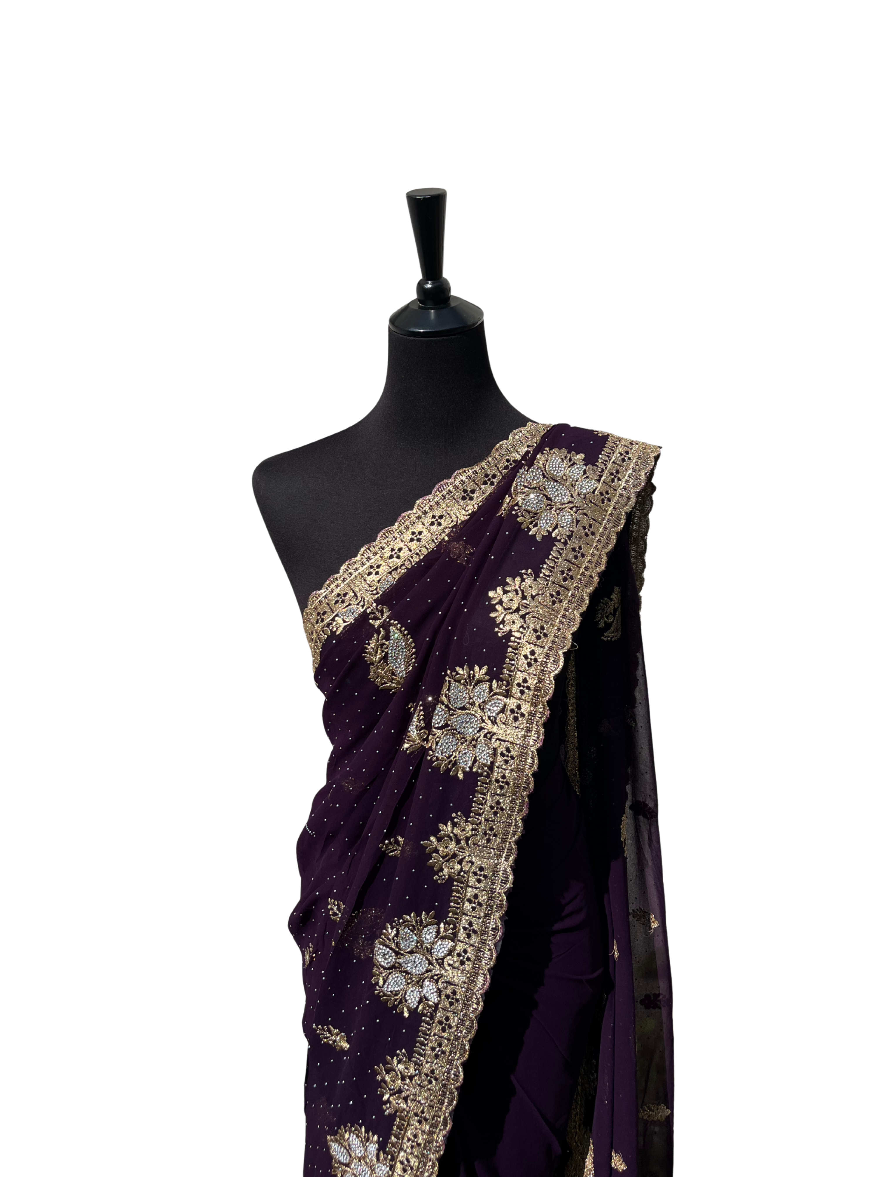 Sajna Designer Saree - Vanavil Textile