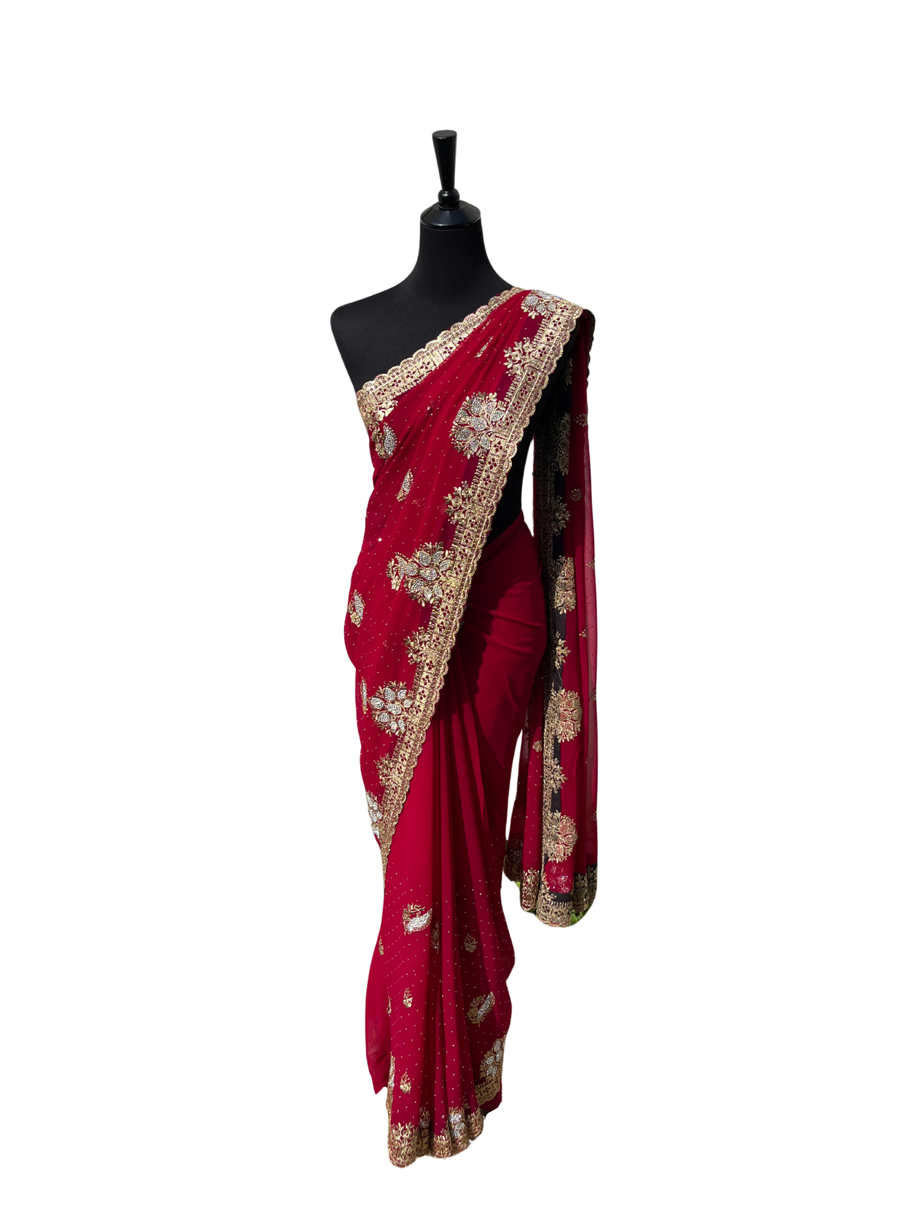 Sajna Designer Saree - Vanavil Textile