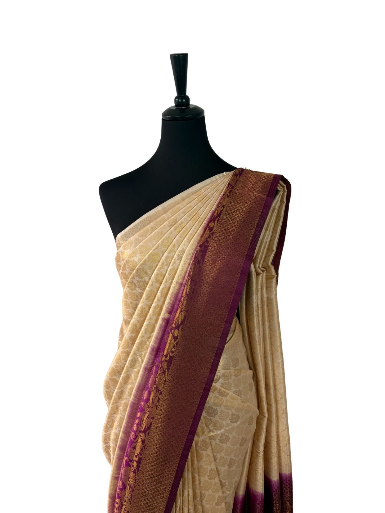 Kubera pattu Dual colour - Vanavil