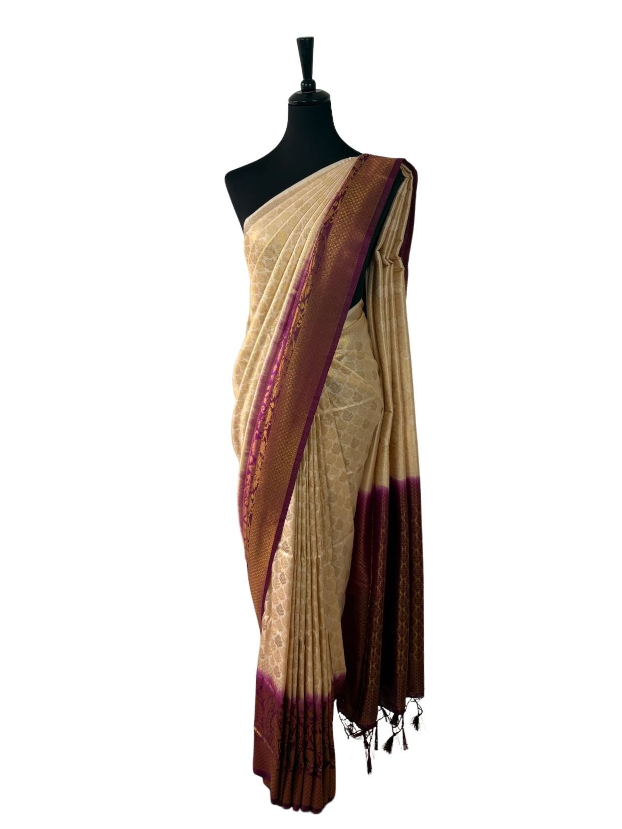 Kubera pattu Dual colour - Vanavil