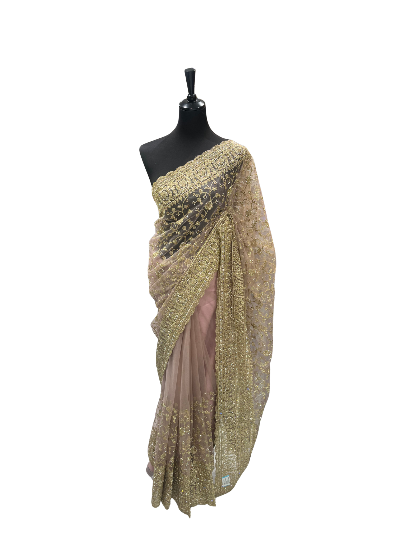 Loja Designer Net Saree - Vanavil