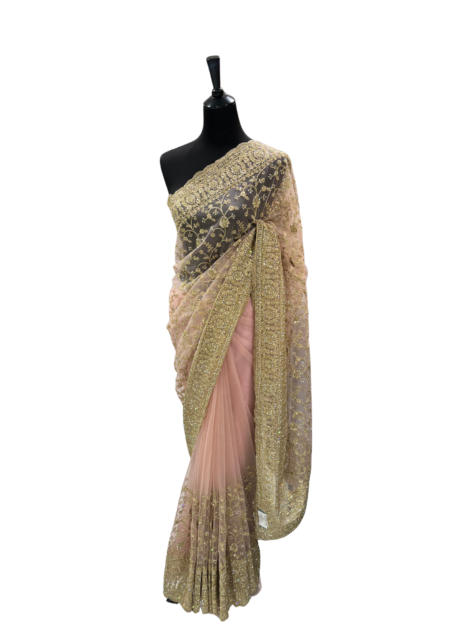 Loja Designer Net Saree - Vanavil