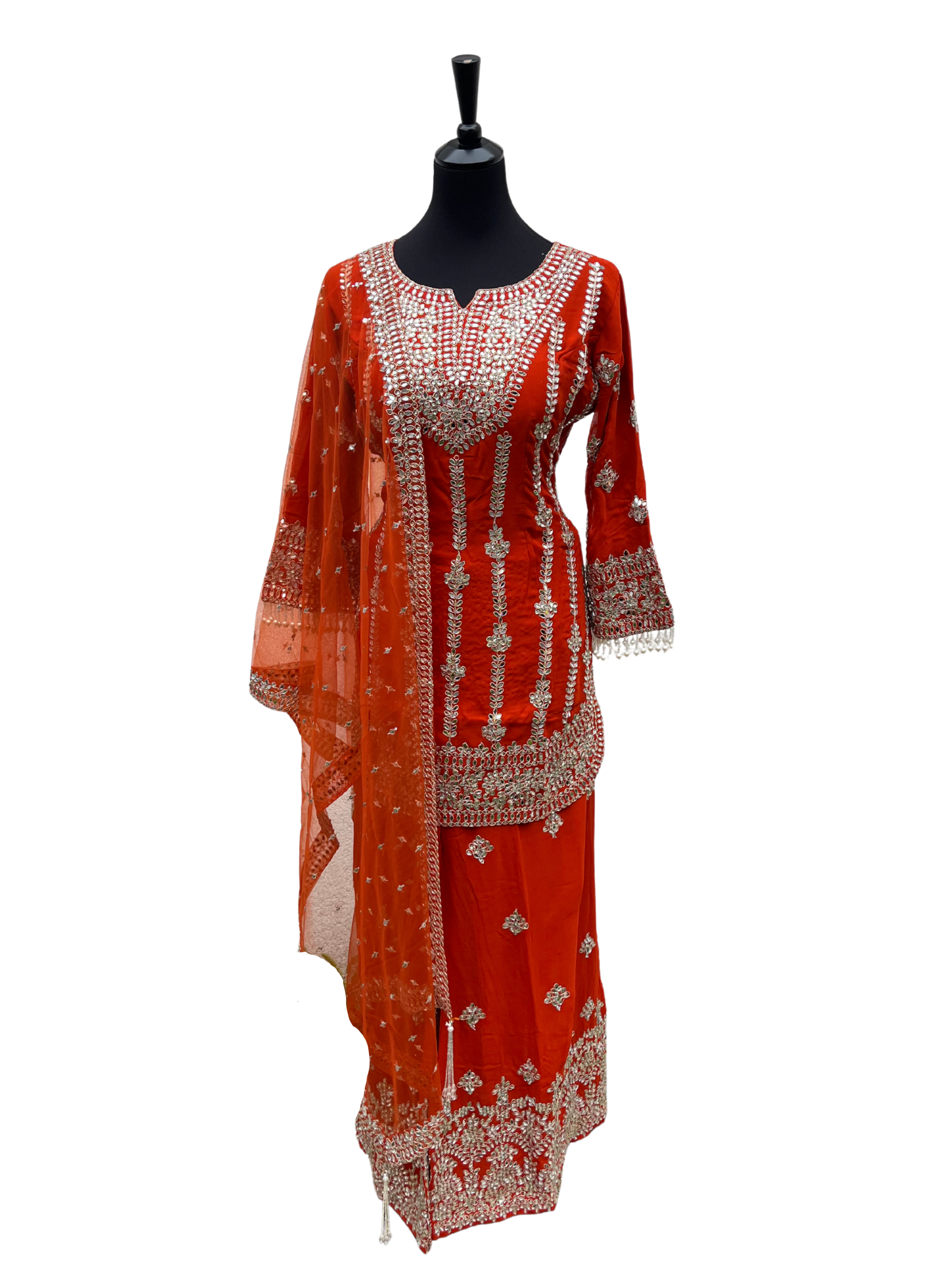 JEEVA SHARARA - VANAVIL TEXTILE