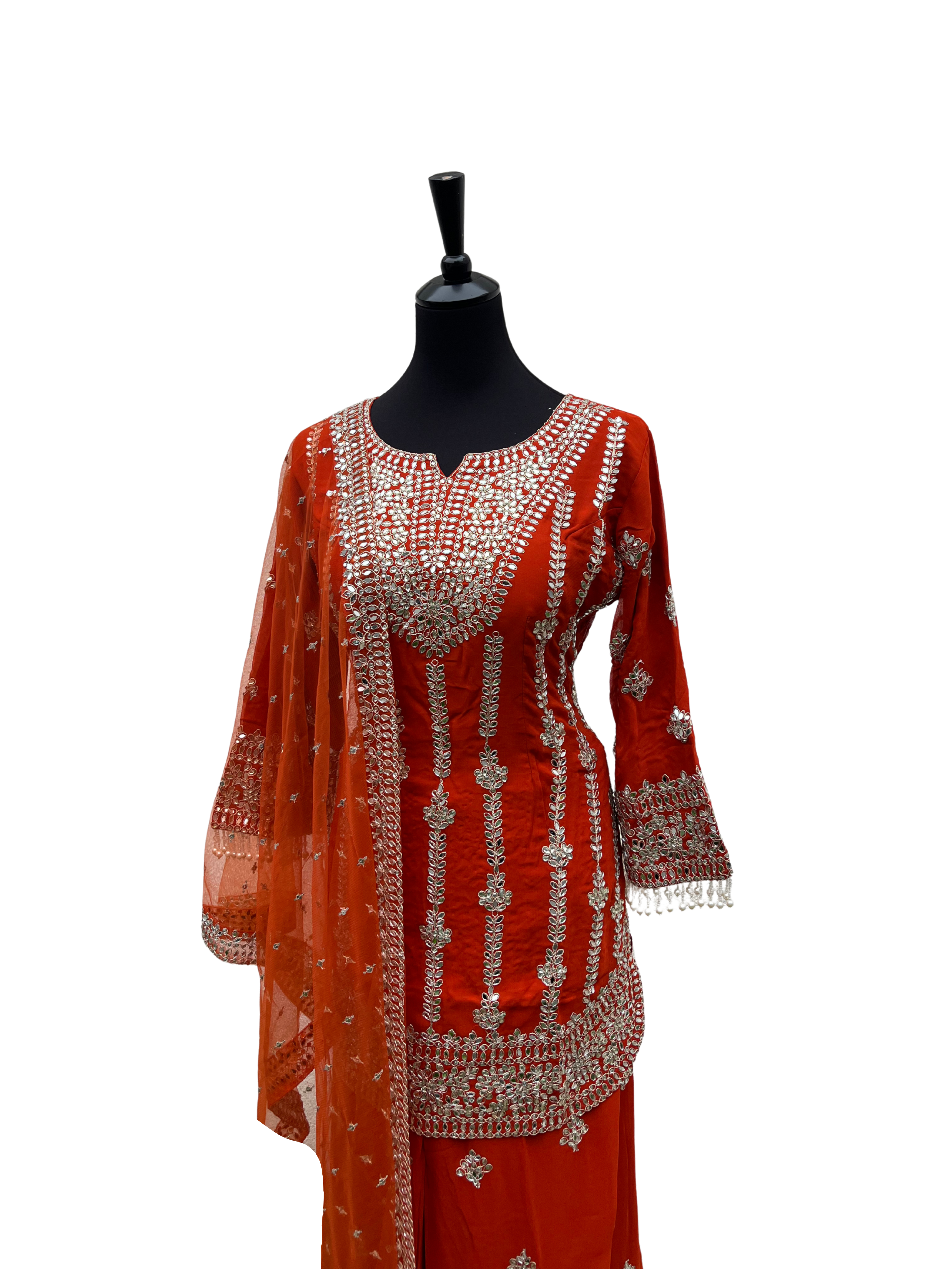 JEEVA SHARARA - VANAVIL TEXTILE