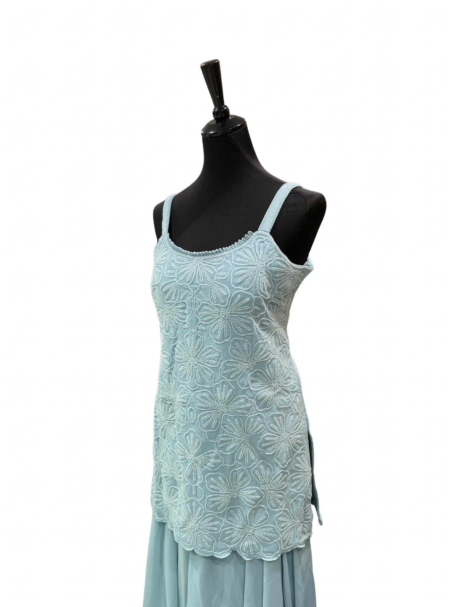 PASTEL FLOWER SHARARA - VANAVIL