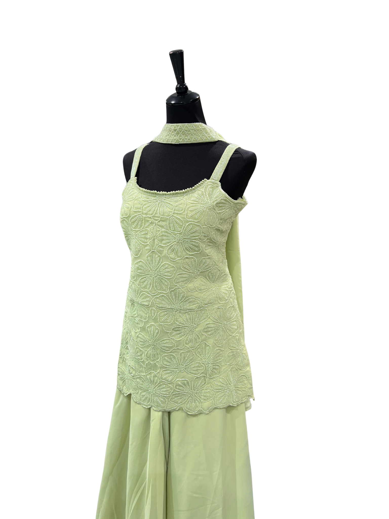 PASTEL FLOWER SHARARA - VANAVIL