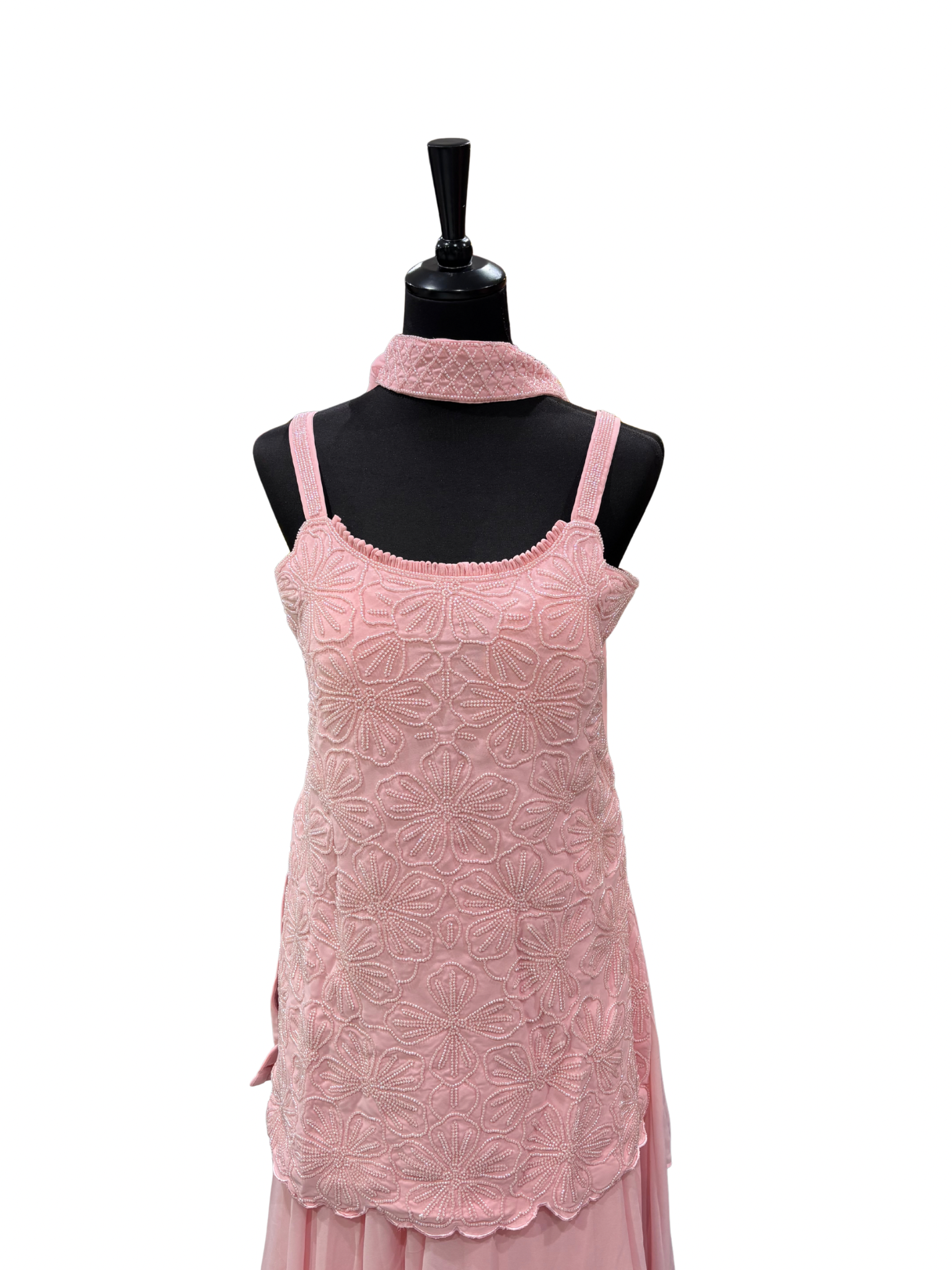 PASTEL FLOWER SHARARA - VANAVIL